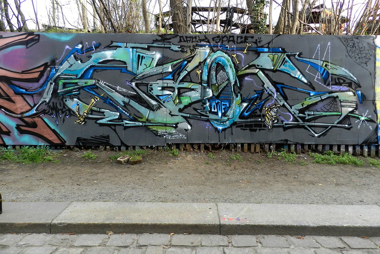 Graffiti Wall - Photo by CityImKopp - cik, dresden (2016)