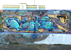 Graffiti Wall - Photo by CityImKopp - dresden, cik (2015)