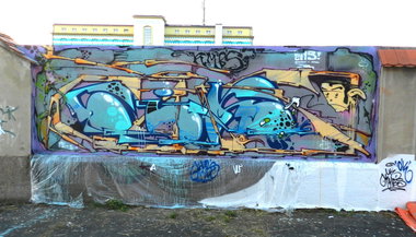 Graffiti Wall - Photo by CityImKopp - dresden, cik (2015)