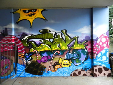 Graffiti Wall - Photo by CityImKopp - cik, dresden (2015)