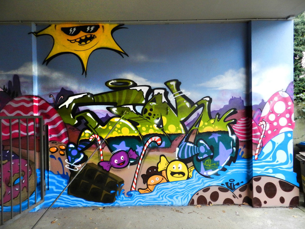 Graffiti Wall - Photo by CityImKopp - cik, dresden (2015)