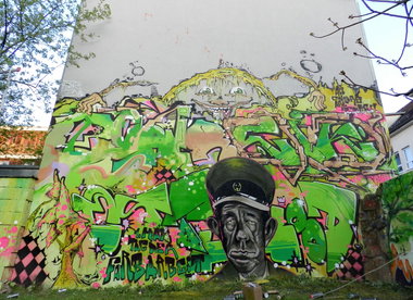 Graffiti Wall - Photo by CityImKopp - Leipzig