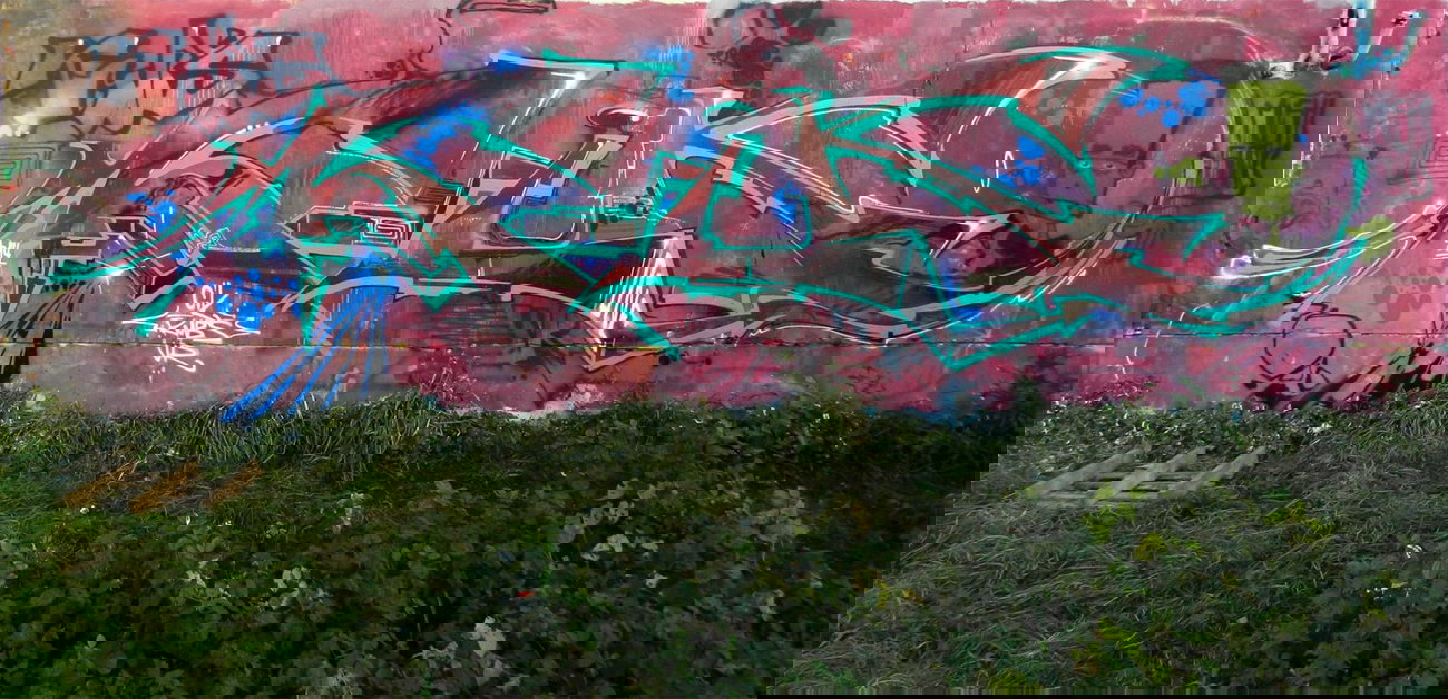 Graffiti Wall - Photo by CityImKopp - cik, kmbs (2014)