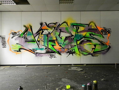 Graffiti Wall - Photo by CityImKopp - Kieps (2014)
