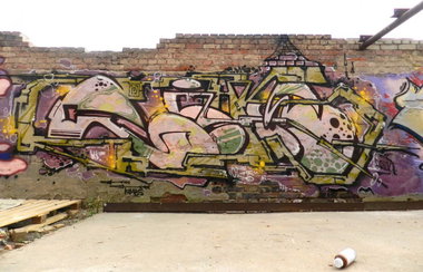Graffiti Wall - Photo by CityImKopp - Dresden, cik (2015)