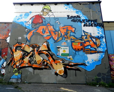 Graffiti Wall - Photo by CityImKopp - dresden, cik, s-fly (2015)