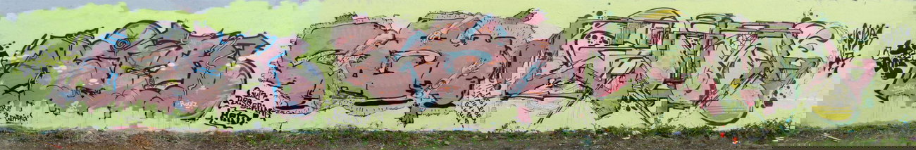 Graffiti Wall - Photo by CityImKopp - Rick, Zasu, Cik (2015)