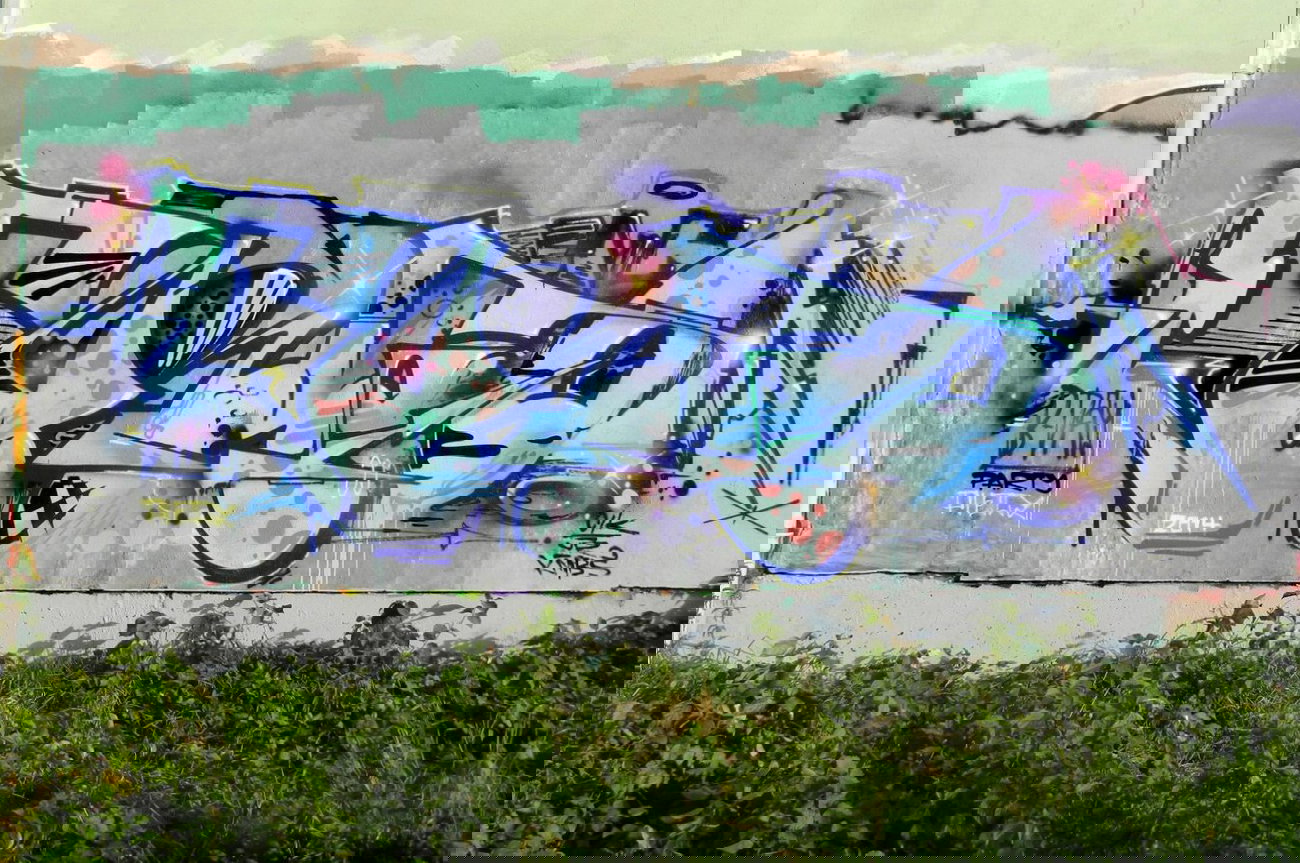 Graffiti Wall - Photo by CityImKopp - ergo, cik, kmbs (2014)