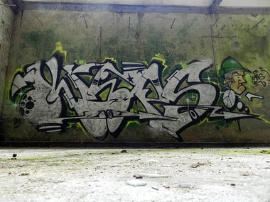 Graffiti Wall - Photo by CityImKopp - kieps, Dresden (2016)