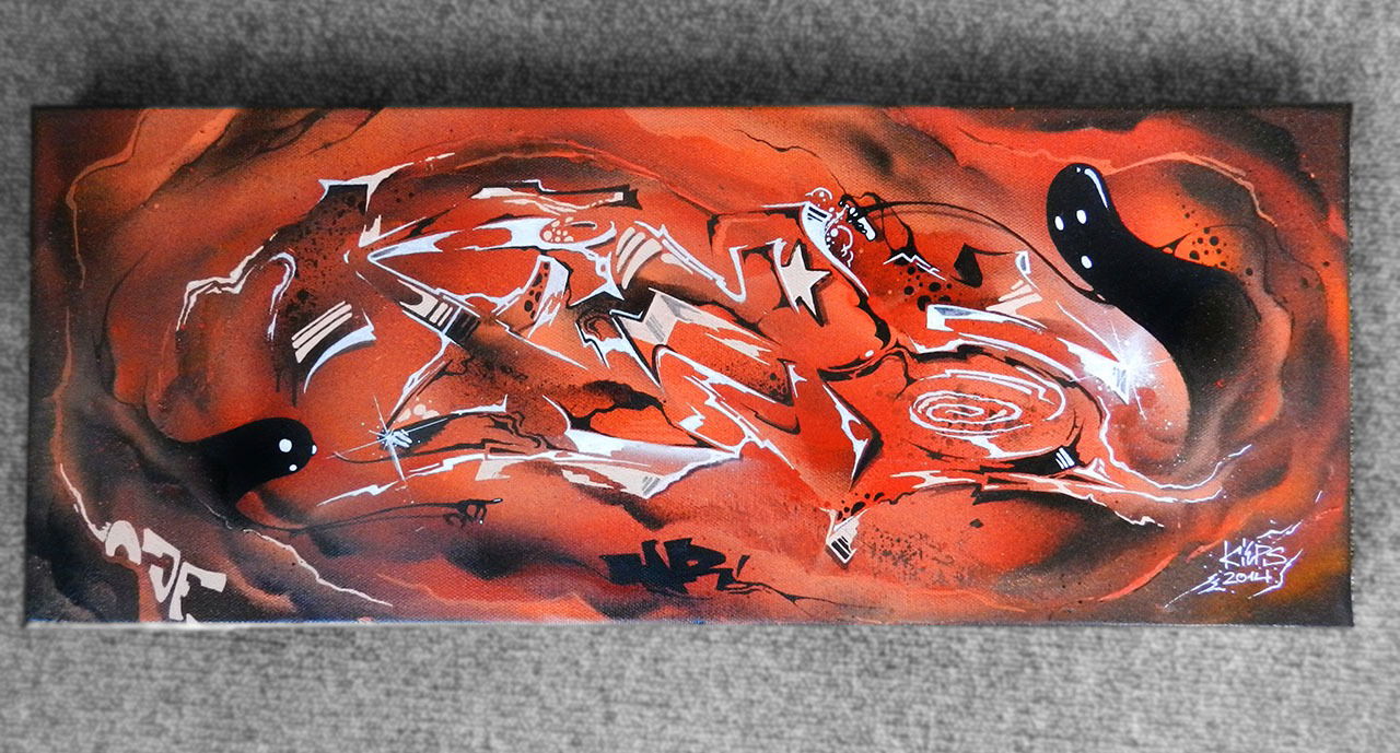 Graffiti Artwork - Photo by CityImKopp - Dresden, Kieps (2014)