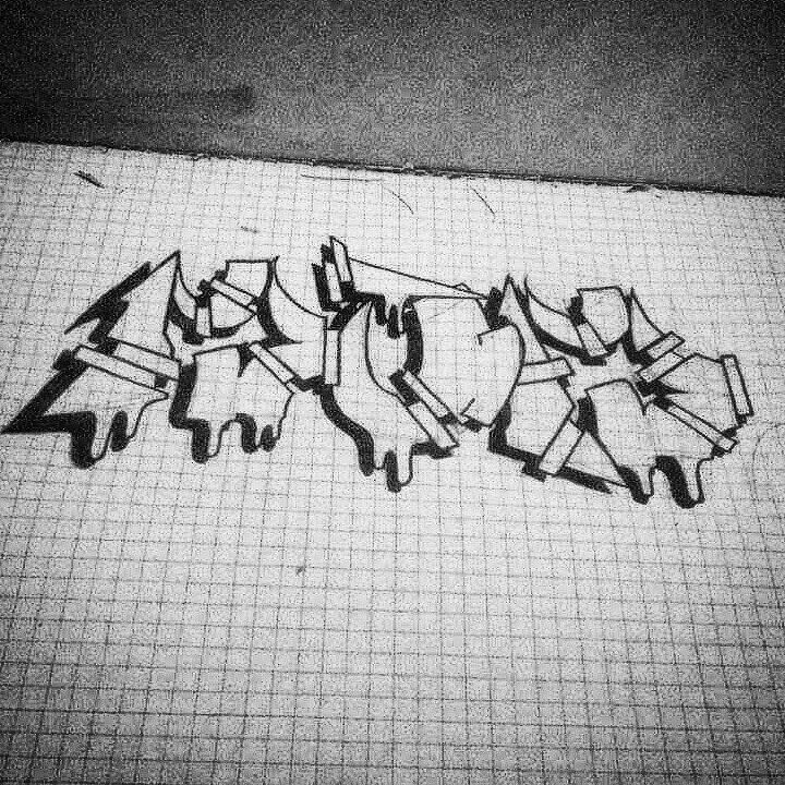 Graffiti Sketch in Kielce - Photo by CkEmode - modtmc (2016)