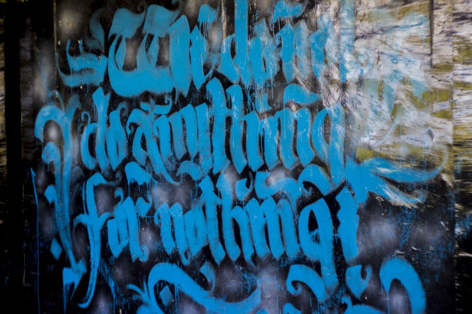 Graffiti Wall in Velikiye Luki - Photo by Ckpin (2013)