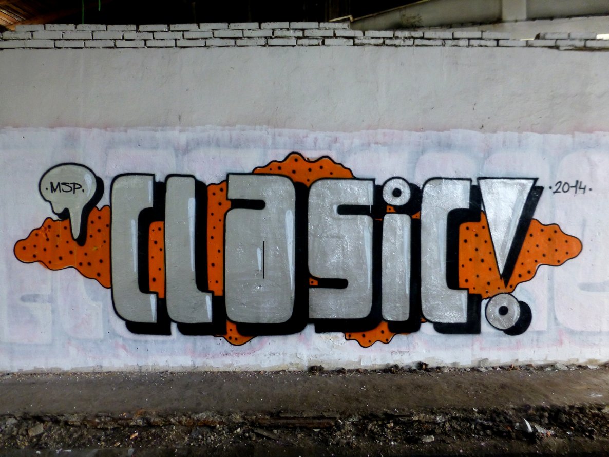 Graffiti Wall - Photo by Clasik