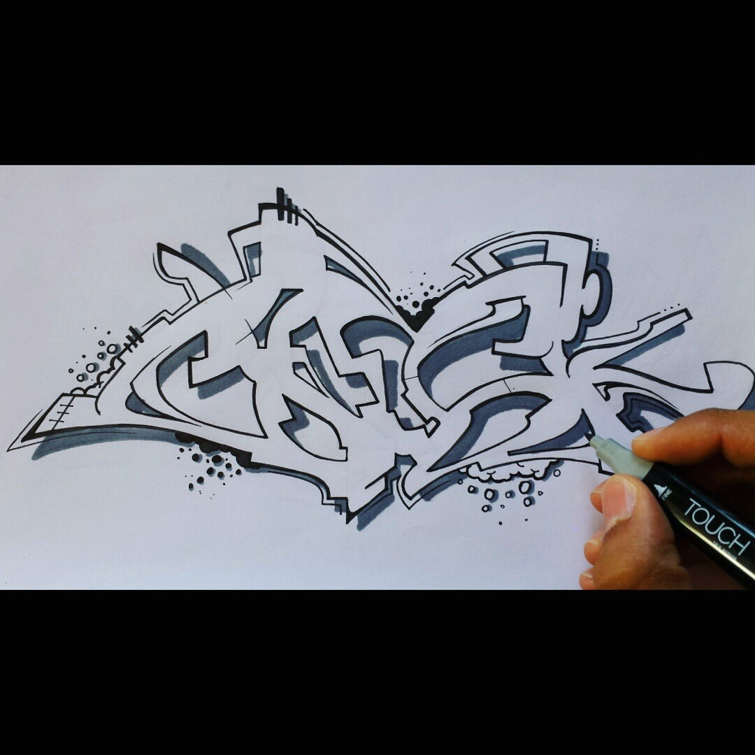 Graffiti Sketch - Photo by Clesk - sketch (2016)