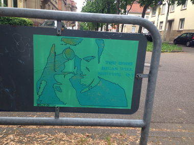 Graffiti Street Art in Karlsruhe - Photo by Cloudwalker (2015)