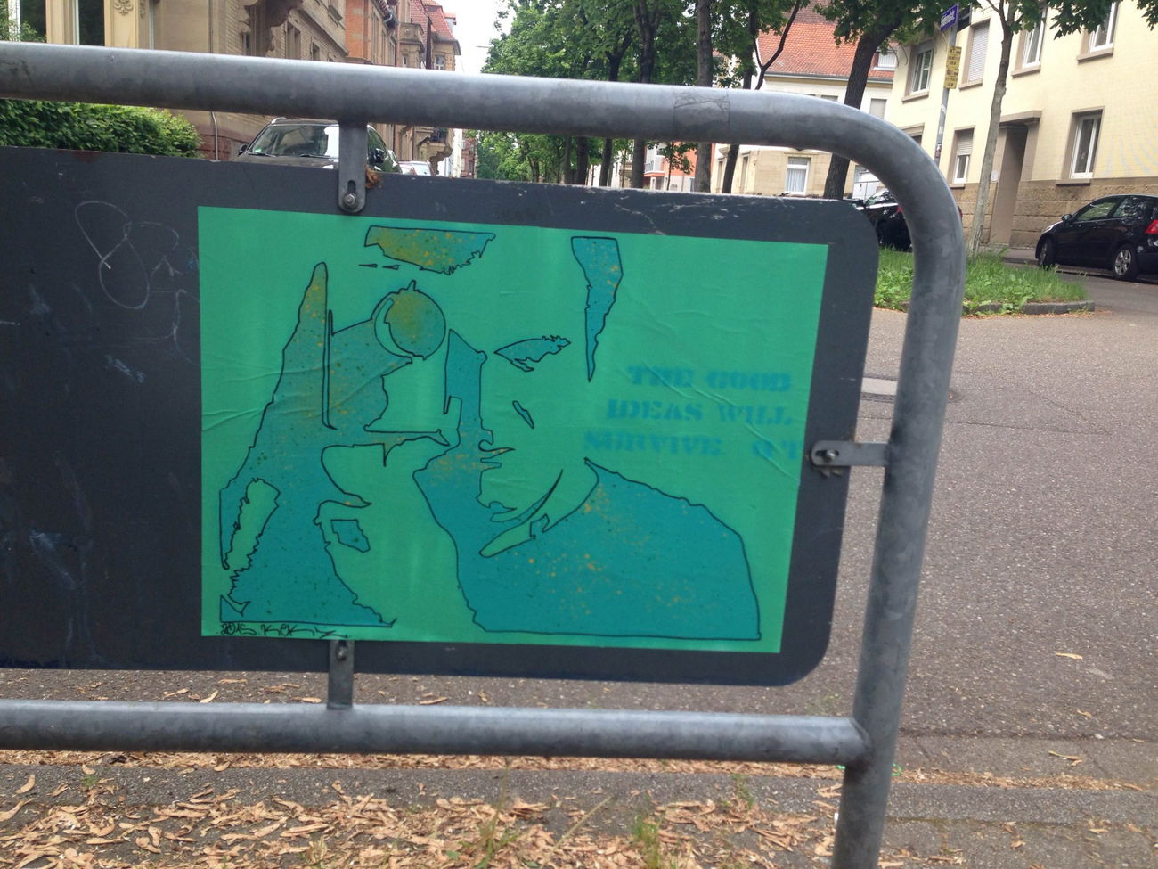 Graffiti Street Art in Karlsruhe - Photo by Cloudwalker (2015)