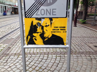 Graffiti Street Art in Karlsruhe - Photo by Cloudwalker (2015)