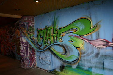 Graffiti Wall - Photo by Cluiv (2009)