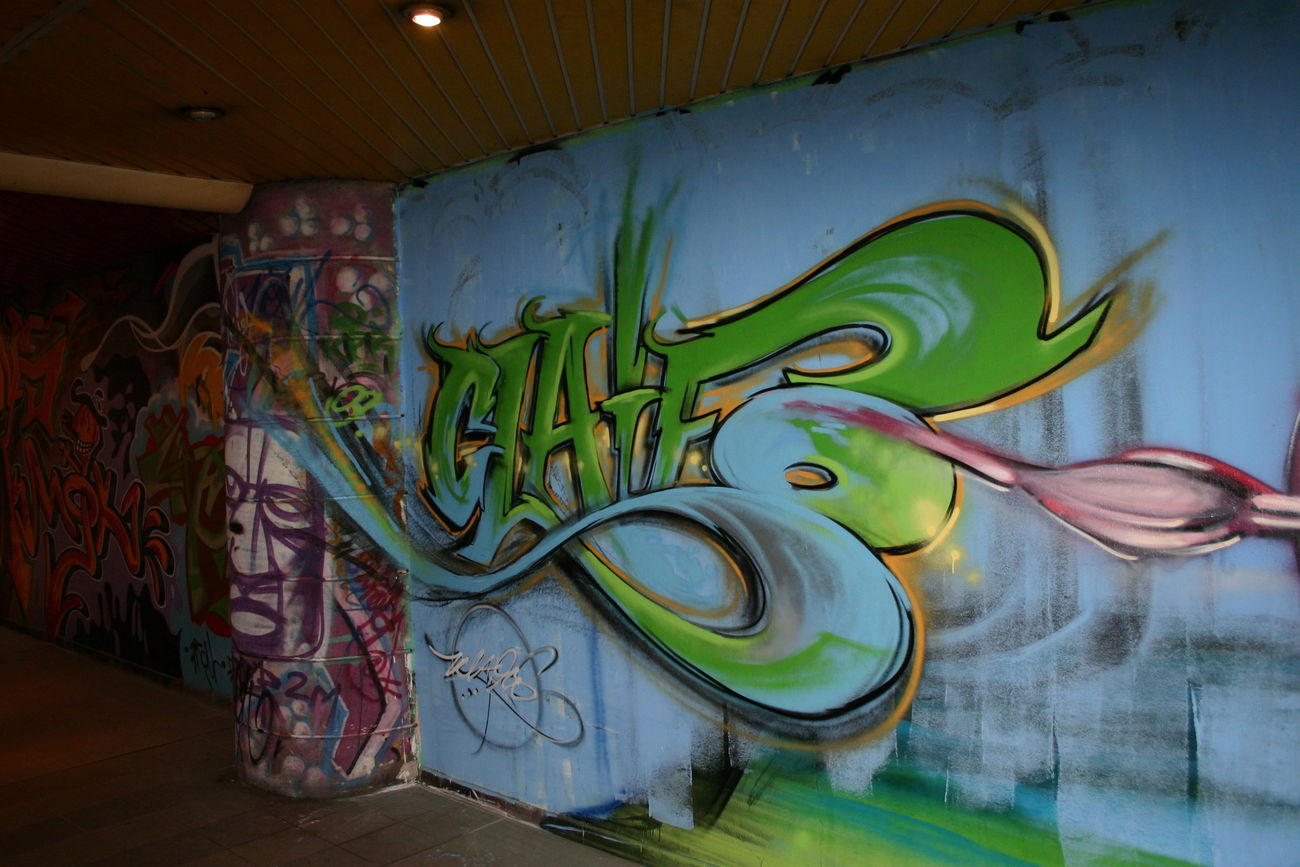 Graffiti Wall - Photo by Cluiv (2009)