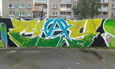 Graffiti Wall - Photo by Cluiv