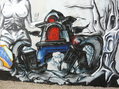 Graffiti Wall - Photo by Cluiv (2014)