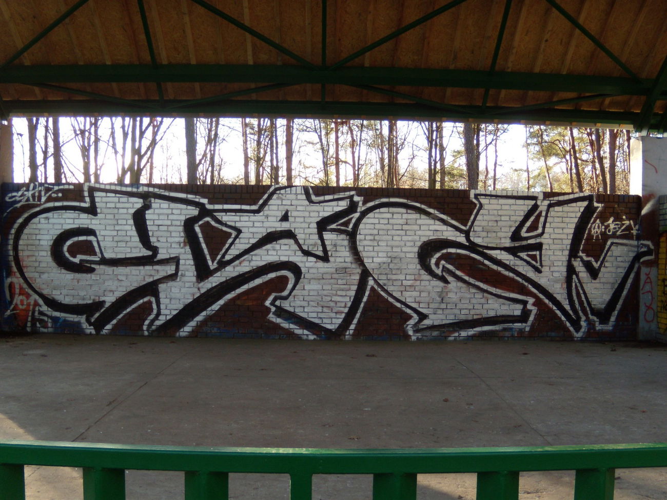 Graffiti Bombing - Photo by Cluiv (2014)