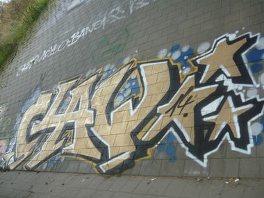 Graffiti Wall - Photo by Cluiv (2014)
