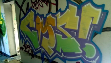 Graffiti Wall - Photo by CmsCru - CMS (2013)