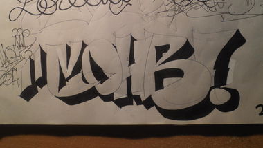 Graffiti Sketch - Photo by Cohb - COHB (2014)