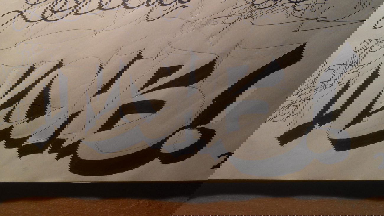 Graffiti Sketch - Photo by Cohb - COHB (2014)