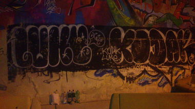 Graffiti Wall in Česko - Photo by Cohb - luke, kodak (2015)