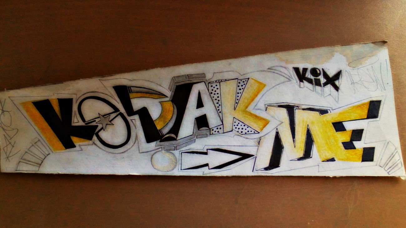 Graffiti Sketch - Photo by Cohb - COHB (2015)
