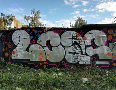 Graffiti Wall - Photo by Coler - ucas, ucas, crew (2016)