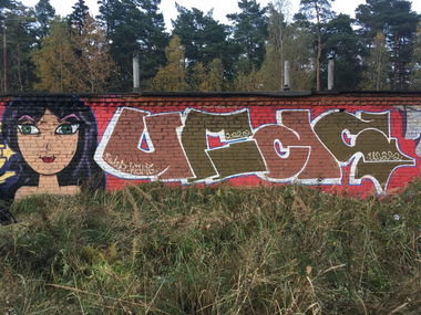 Graffiti Wall - Photo by Coler - ucas, ucascrew, wang (2020)