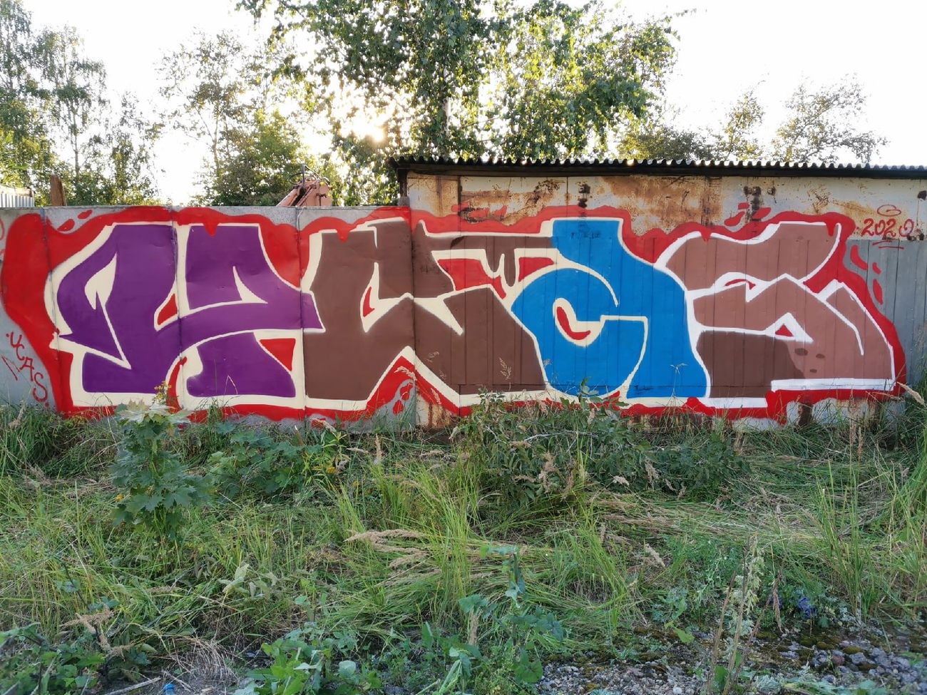 Graffiti Wall - Photo by Coler - ucas, ucascrew, koler (2020)