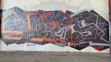 Graffiti Wall - Photo by Coler - ucas, ucas, crew (2015)