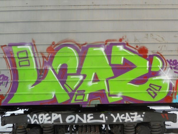Graffiti Train in Russia - Photo by Coler - rout(koer)