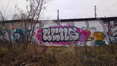 Graffiti Wall in Russia - Photo by Coler - coler, wang, rout.
