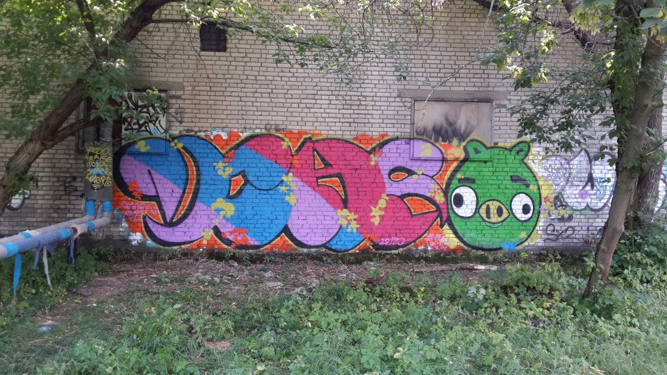 Graffiti Wall - Photo by Coler
