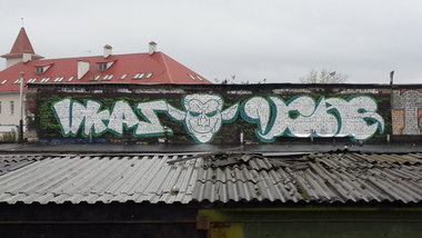 Graffiti Wall - Photo by Coler - ucas, ucats, jake (2013)