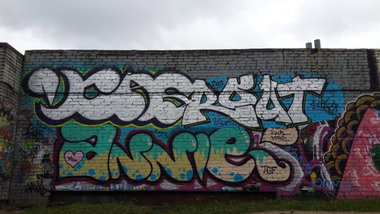 Graffiti Wall - Photo by Coler - ucas(coler), &, rout (2013)