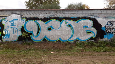 Graffiti Wall - Photo by Coler - ucas, ucat, ucats (2013)