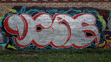 Graffiti Wall - Photo by Coler - ucas, crew, ucats (2013)