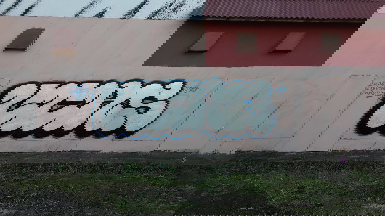 Graffiti Bombing - Photo by Coler - ucas, crew, ucat (2013)