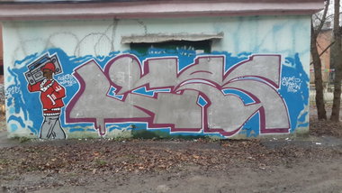 Graffiti Wall - Photo by Coler - Ucas, ucat, ucats (2013)