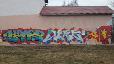 Graffiti Wall - Photo by Coler - ?????, jake, wang (2014)