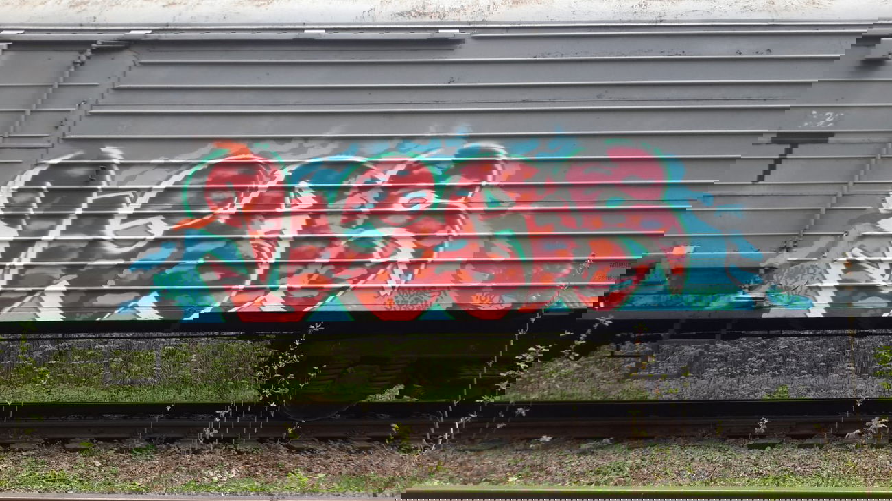 Graffiti Train - Photo by Coler - Ucas, crew, ????? (2014)