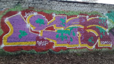 Graffiti Wall - Photo by Coler - Ucas, crew, ucas (2014)