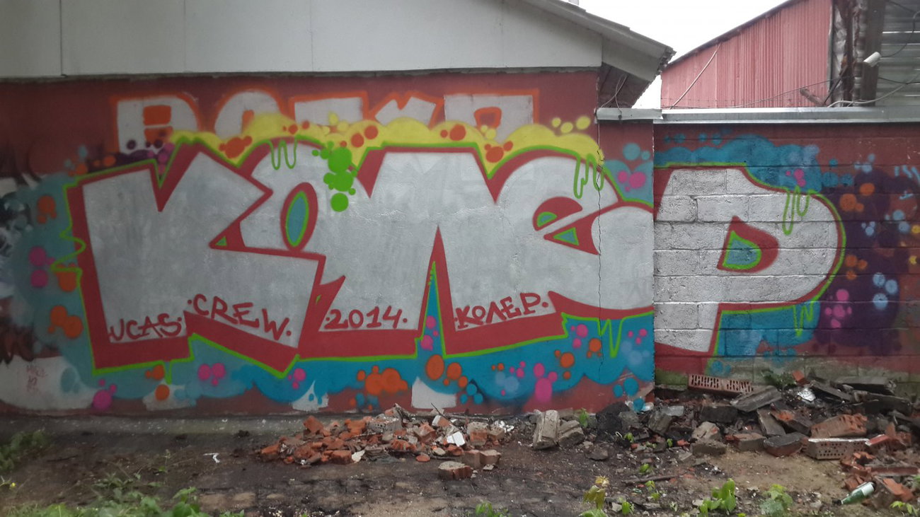 Graffiti Wall - Photo by Coler - ?????, ucas, crew (2014)