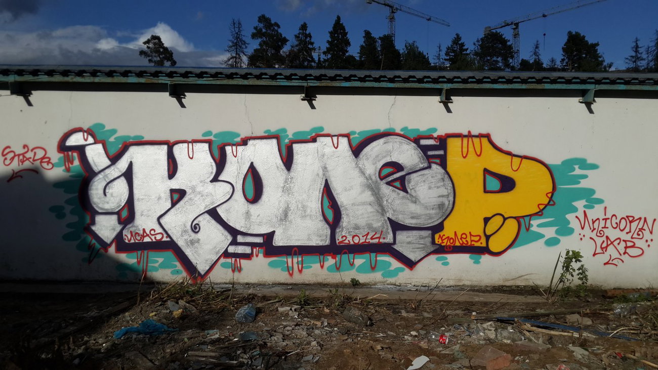 Graffiti Wall - Photo by Coler - ?????, ucas, crew (2014)